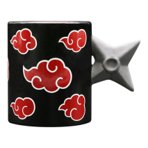 Naruto Shippuden - Shuriken Akatsuki 3D Handle Mug (16 oz)
