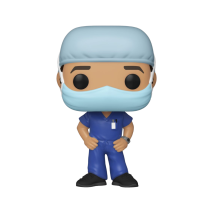 Pop! Heroes - Front Line Worker Male #1 Purple Pop! Vinyl
