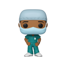 Pop! Heroes - Front Line Worker Male #2 Green Pop! Vinyl