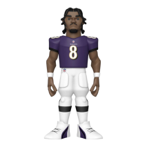 NFL: Ravens - Lamar Jackson (with chase) 12" Vinyl Gold