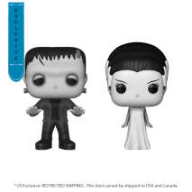Universal Monsters - Franknst & Bride US Exclusive Pop! Vinyl 2-Pack [RS]