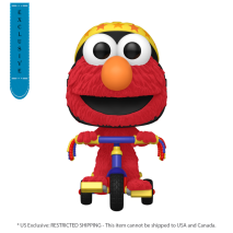 Sesame Street - Elmo on Trike US Exclusive Flocked Pop! Ride [RS]