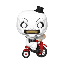Terrifier - Art the Clown with bike Pop! Vinyl