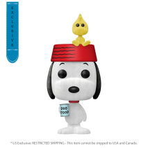 Peanuts - Snoopy with Woodstock Flocked Pop! Vinyl Vinyl [RS]