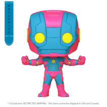 Marvel Comics - Iron Man MkV (Infinity Saga) US Exclusive Black Light Pop! Vinyl [RS]