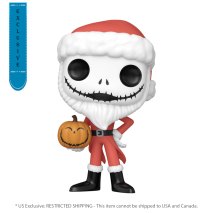 The Nightmare Before Christmas - Santa Jack with Jack-o-lantern US Exclusive Pop! Vinyl [RS]