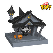 The Nightmare Before Christmas - Jack at Home Bitty Pop! Town