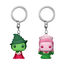 Wicked (2024) - Glina & Elphaba (Ombre) Pop! Keychain 2-Pack
