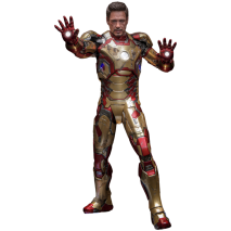 Iron Man 3 - Iron Man Mk 42 (2.0) Deluxe 1:6 Scale Collectable Action Figure