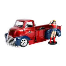 DC Comics Bombshells - Wonder Woman Chevy Pickup 1:24 Scale Hollywood Rides Diecast Vehicle