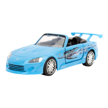 Fast & Furious - 2001 Honda S2000 1:32 Scale Diecast Vehicle (Blue Remix)