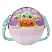 Star Wars: Mandalorian - Grogu Figural Plush Crossbody Bag