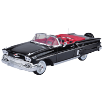 Timeless Legends - 1958 Chevrolet Impala [Black] 1:18 Scale Diecast Vehicle