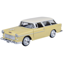 Timeless Legends - 1955 Chevy Bel Air Nomad [Yellow] 1:24 Scale Diecast Vehicle