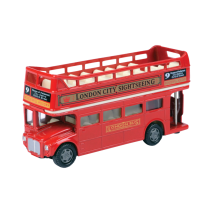 Metro Town - 4.5" London Open Top Bus Die-Cast Vehicle