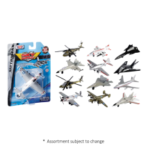 Sky Wings - 4.5" Aircraft Die-Cast Plane Replica Assortment (24 Count)