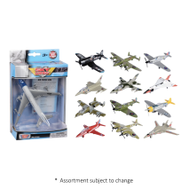Sky Wings - 6" Aircraft Die-Cast Vehicle Assortment (24 Count)