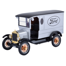 Platinum Collection - 1925 Ford Model T Paddy Wagon With Ford Logo 1:24 Scale Diecast Vehicle