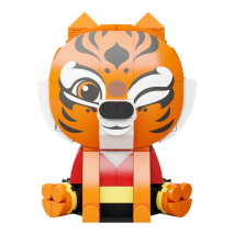 Kung Fu Panda - Tigress Sitting Baby Series Buildable Figure (138 Piece Kit)