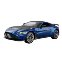 RW Cars - Aston Martin Vantage V12 (Blue w/Carbon) 1:64 Scale Diecast Vehicle