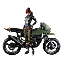 Final Fantasy VII - Jessie & Motorcycle Play Arts Action Figure