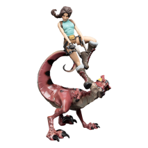 Tomb Raider - Lara & Raptor Mini Epics Vinyl Figure